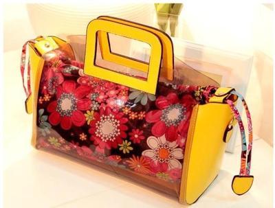 2013夏季新款透明包中包 獨家設計，誠招代理合作